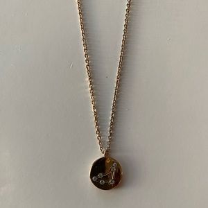 zodiac charm necklace